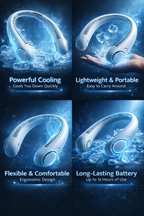 Portable Rechargeable Neck Fan